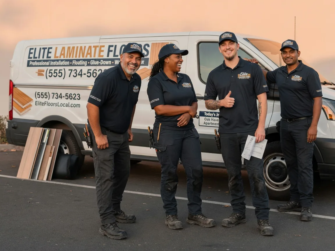 Laminate flooring installation company in Kaplan, LA